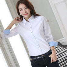 Load image into Gallery viewer, Brand Spring Blouse Shirt Cardigans White Blusas Femininas Ladies Body Tops