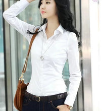 Load image into Gallery viewer, Brand Spring Blouse Shirt Cardigans White Blusas Femininas Ladies Body Tops