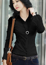 Load image into Gallery viewer, Brand Spring Blouse Shirt Cardigans White Blusas Femininas Ladies Body Tops