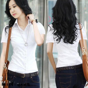 Brand Spring Blouse Shirt Cardigans White Blusas Femininas Ladies Body Tops