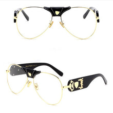 Load image into Gallery viewer, 2018 Luxury Brand Designer Women Mirror Sun glasses  New Fashion Sunglasses Metal