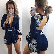 Load image into Gallery viewer, 2018 Casual Playsuit Steetwear Short Overalls Tops Macacao Feminino Jumpsuit Ladies