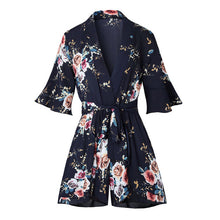 Load image into Gallery viewer, 2018 Casual Playsuit Steetwear Short Overalls Tops Macacao Feminino Jumpsuit Ladies