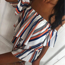 Load image into Gallery viewer, 2018 Casual Playsuit Steetwear Short Overalls Tops Macacao Feminino Jumpsuit Ladies