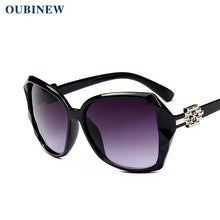 Load image into Gallery viewer, OUBINEW Brand woman's big frame sunglasses Street fashion High-grade resin sunglasses