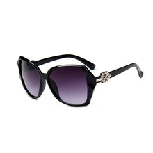 Load image into Gallery viewer, OUBINEW Brand woman's big frame sunglasses Street fashion High-grade resin sunglasses