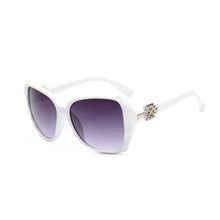 Load image into Gallery viewer, OUBINEW Brand woman's big frame sunglasses Street fashion High-grade resin sunglasses