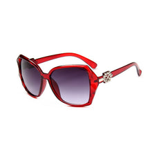 Load image into Gallery viewer, OUBINEW Brand woman's big frame sunglasses Street fashion High-grade resin sunglasses