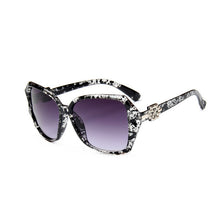 Load image into Gallery viewer, OUBINEW Brand woman's big frame sunglasses Street fashion High-grade resin sunglasses