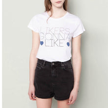 Load image into Gallery viewer, Top Quality Cotton Letter Print women T Shirt Casual o-neck Women T-Shirt Summer