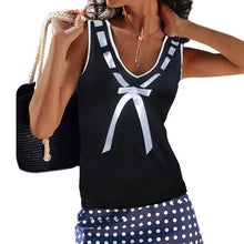 Load image into Gallery viewer, ZANZEA 2018 Summer T Shirt Women Blusas Casual V Neck Bow T-shirt