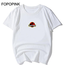 Load image into Gallery viewer, Jurassic Park T Shirt Women Short Sleeve Black Tshirt Causal T-Shirt O-Neck Shirts