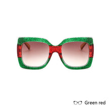 Load image into Gallery viewer, VRCHIC Square Sunglasses Women Italy Luxury Brand Designer Women Mirror