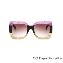 Load image into Gallery viewer, VRCHIC Square Sunglasses Women Italy Luxury Brand Designer Women Mirror