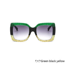 Load image into Gallery viewer, VRCHIC Square Sunglasses Women Italy Luxury Brand Designer Women Mirror