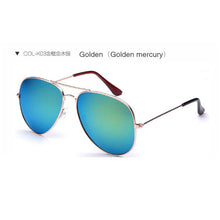 Load image into Gallery viewer, Mirror Coating Polarized Feminine Sunglasses 2018 Men Sunglases For Women Metal