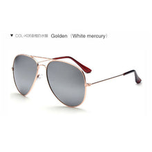 Load image into Gallery viewer, Mirror Coating Polarized Feminine Sunglasses 2018 Men Sunglases For Women Metal