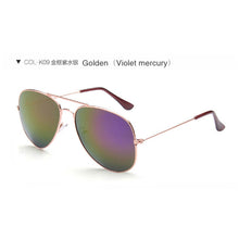 Load image into Gallery viewer, Mirror Coating Polarized Feminine Sunglasses 2018 Men Sunglases For Women Metal