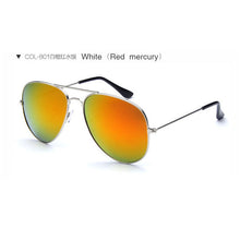 Load image into Gallery viewer, Mirror Coating Polarized Feminine Sunglasses 2018 Men Sunglases For Women Metal