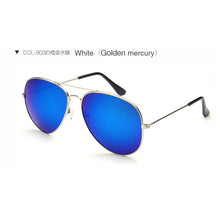Load image into Gallery viewer, Mirror Coating Polarized Feminine Sunglasses 2018 Men Sunglases For Women Metal