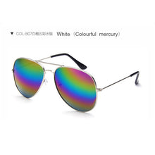 Load image into Gallery viewer, Mirror Coating Polarized Feminine Sunglasses 2018 Men Sunglases For Women Metal