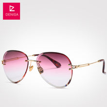 Load image into Gallery viewer, DENISA Fashion Blue Red Pilot Sunglasses Women Men Driving UV400 Sun Glasses