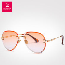 Load image into Gallery viewer, DENISA Fashion Blue Red Pilot Sunglasses Women Men Driving UV400 Sun Glasses