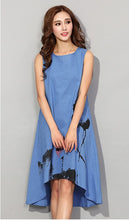 Load image into Gallery viewer, 2018 New Arrive Chinese Style Women Dress Plus Size M-6XL Loose Casual