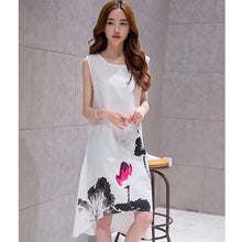 Load image into Gallery viewer, 2018 New Arrive Chinese Style Women Dress Plus Size M-6XL Loose Casual